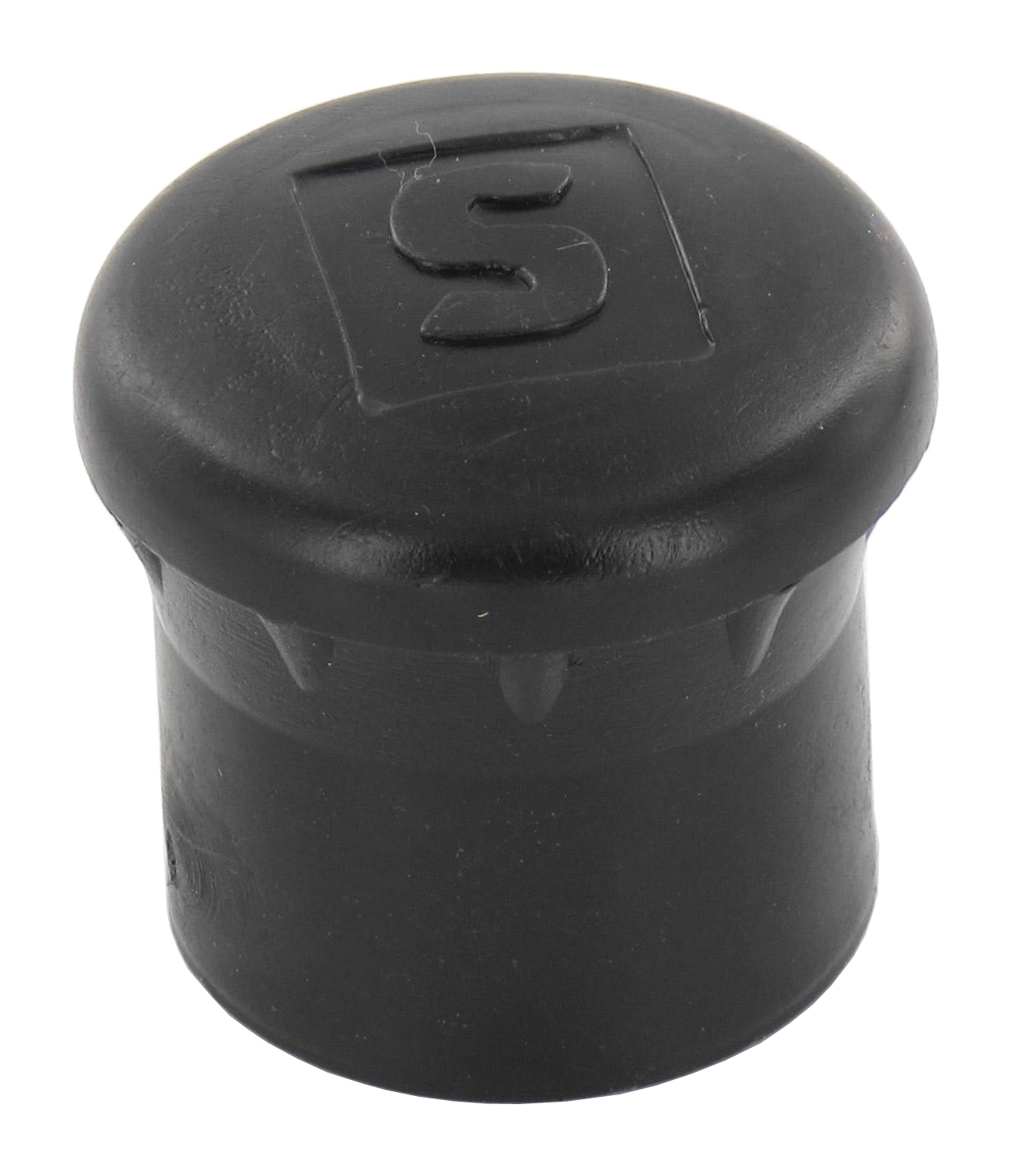 Kunstst.- Endkappe schwarz für Schlag-